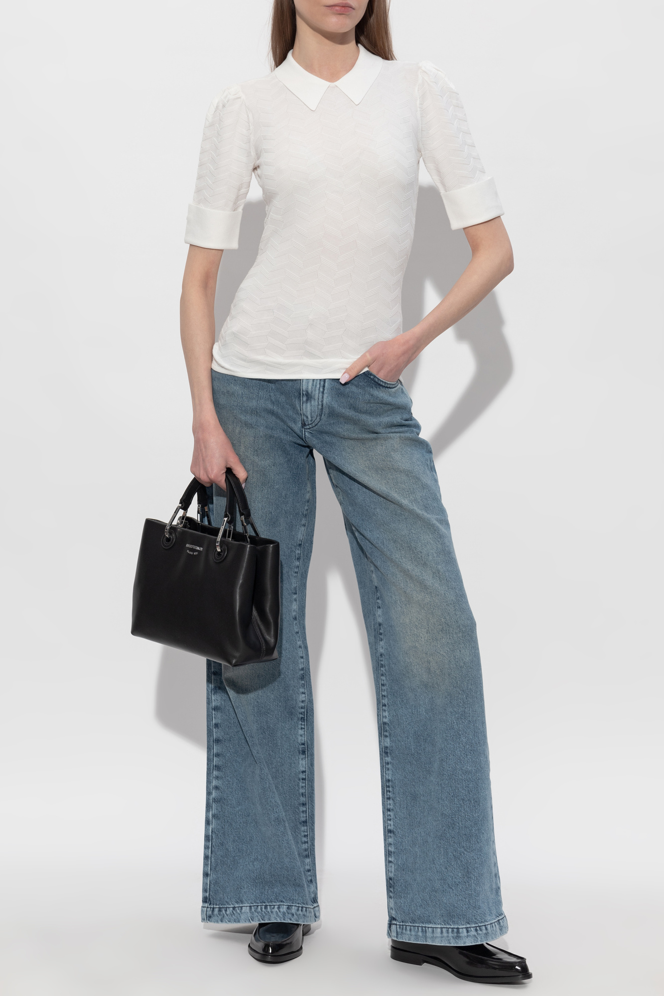 Emporio Armani Wide-leg jeans | Women's | Vitkac